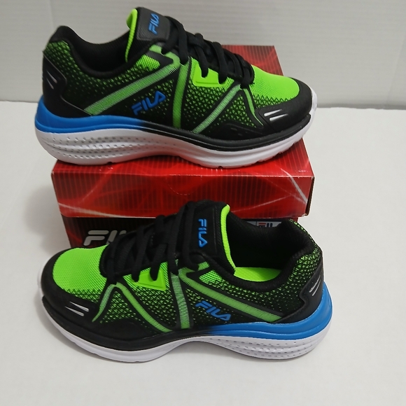 Zodiac Other - Fila  Kids Sneakers - Black and Green Size 1